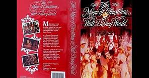 The Magic of Christmas At Walt Disney World (USA PAL VHS 1992)