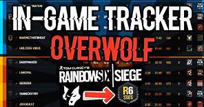 How To Get In-Game Stats Tracker To Check Everyones Rank (Overwolf) - Rainbow Six Siege