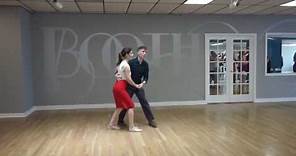 Learn To Lindy Hop In A Day (fwd/back, popout, promenade, circle, charleston, dip)