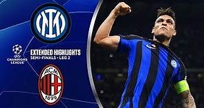 Inter vs. AC Milan: Extended Highlights | UCL Semi-Finals - Leg 2 | CBS Sports Golazo