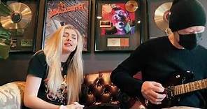 Dave Mustaine plays The Beatles' 'Come Together' with his daughter Electra