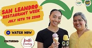 San Leandro Restaurant Week 2023 - Featuring Koolfi Creamery and Cafe