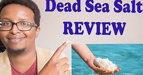 Dead sea salt for skin review