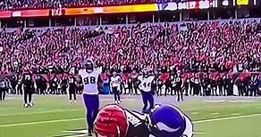 Tee Higgins with one of the most amazing catches I’ve ever seen. Watch this play against the Vikings. #Bengals #Vikings #fantasyfootball