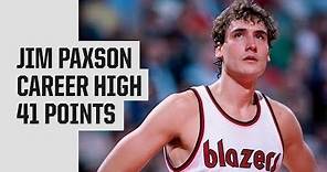 Throwback: Jim Paxson 41 Points (Career High) vs. Bulls in 1984