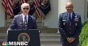 Biden nominates Air Force Gen. CQ Brown Jr. for Joint Chiefs chairman