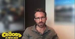 Ryan Reynolds and Joel Crawford talk The Croods: A New Age | Cineplex