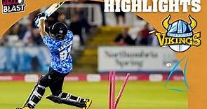 Rashid Khan 27* in Last Over Thriller! | Yorkshire vs Sussex - Highlights | Vitality Blast 2021