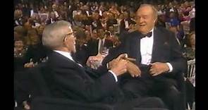 George Burns paying tribute to Bob Hope (Bob Hope: The First 90 Years - May 14th 1993)