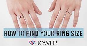 Jewlr | How to Measure Ring Size