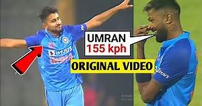 Umran Malik 155km/h Fastest Balling In India Vs Srilanka Match