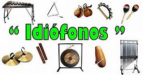 IDIÓFONOS: Instrumentos musicales en la orquesta