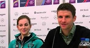Auftakt Pressekonferenz mit Lisa und Thomas Müller - STUTTGART GERMAN MASTERS