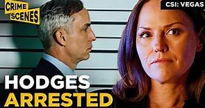 The Arrest Of CSI David Hodges | CSI: Vegas (Wallace Langham, William Peterson, Jorja Fox)