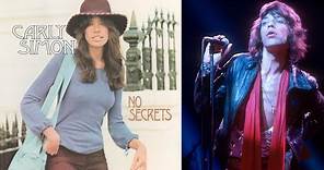 Isolated vocal track: Mick Jagger singing on Carly Simon's "You're So Vain" (1972)