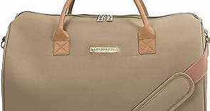 London Fog Chelsea Large Satchel, Champagne, Carry-On 20-Inch