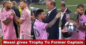 Messi Gives Captaincy To Yedlin To Lift Trophy