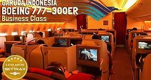Garuda Indonesia Boeing B777-300ER | THE BEST Business Class on Domestic Flight