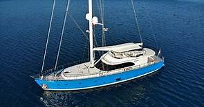 28 m MotorSailer yacht For Sale Interior Walkthrough