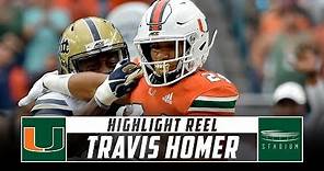 Travis Homer Miami Football Highlights - 2018 Season | Stadium