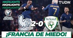 Francia 2-0 Irlanda - HIGHLIGHTS | UEFA Qualifiers 2023 | TUDN