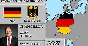 Federal Republic of Germany History 1949-2021. Every Year. Geschichte der Bundesrepublik Deutschland