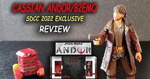 Cassian Andor/B2EMO (SDCC 2022) Star Wars Black Series - REVIEW