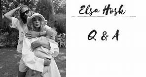 Elsa Hosk Q & A Boyfriend Edit with Tom Daly