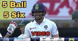 Umesh Yadav 31 ( 10 ) | 5 ball 5 six | india vs south africa 3rd test day 2 highlights 2019