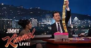 Jimmy Kimmel Goes Through Sarah Silverman's Purse