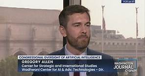 Washington Journal-Gregory Allen on Congressional Oversight of Artificial Intelligence
