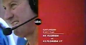 ABC college football & Primetime Thursday promos, 2000