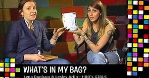 Lena Dunham & Lesley Arfin (GIRLS) - What's In My Bag?