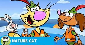 NATURE CAT | The Motion of The Ocean! | PBS KIDS