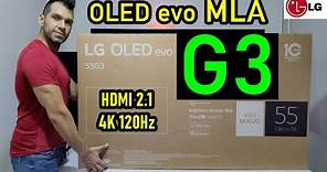 LG G3 OLED evo MLA: UNBOXING Y REVIEW COMPLETA / Panel más brillante y HDMI 2.1