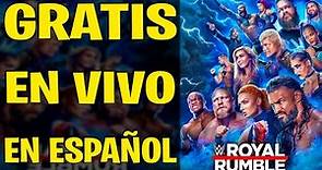 ¿DONDE VER WWE ROYAL RUMBLE 2023 EN VIVO, GRATIS Y EN ESPAÑOL?