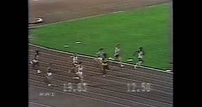 1980 Pietro Mennea Olimpiadi di Mosca 200 FINALE