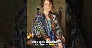 MARY BREWSTER HAZELTON. pintora estadounidense