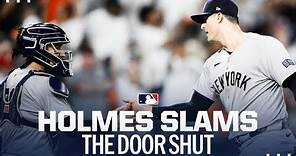 5-OUT SAVE! Clay Holmes delivers in a massive spot for the Yankees!