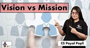 How Mission is different from Vision? | Difference between Mission and Vision | MISSION | VISION