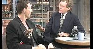 Mickey Rourke interview on The Late Show (1994)