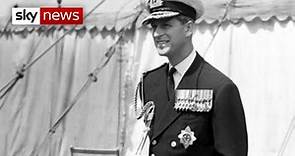 Prince Philip: A look back at his distinguished Royal Navy career