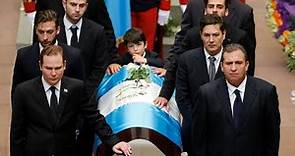 Con honores, Guatemala despide al expresidente Álvaro Arzú