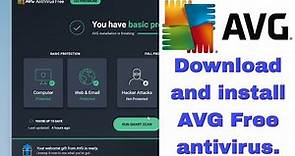 How to Download and Install AVG Free Antivirus [2023]