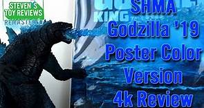 S.H. MonsterArts Godzilla 2019 Poster Color Version 4K Review