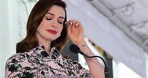 Anne Hathaway habló sobre la infertilidad y lo difícil del camino para llegar al 'estoy embarazada'