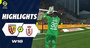 RC LENS - STADE DE REIMS (2 - 0) - Highlights - (RCL - SdR) / 2023-2024