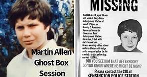 Martin Allen (Missing) Ghost Box Session Interview Spirit Box EVP