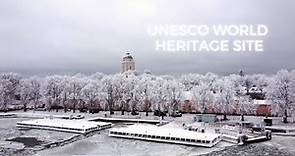 Suomenlinna Fortress in Winter - Unesco World Heritage Site FINLAND