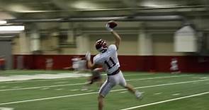 Gehrig Dieter makes nice one-handed catch in practice
